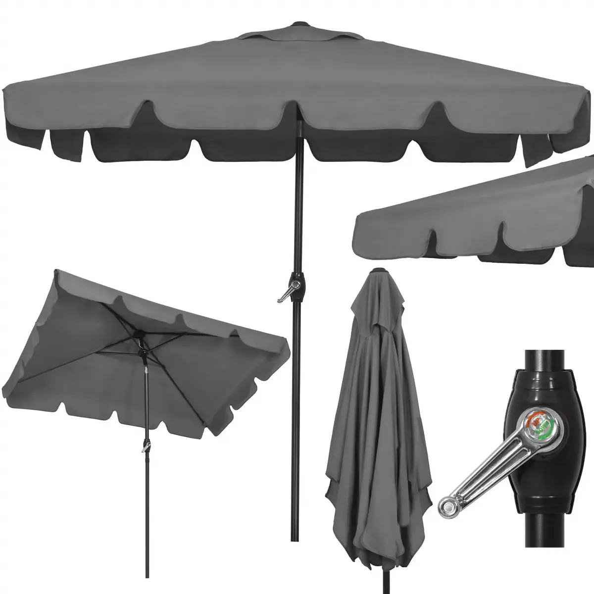 Садовый зонт Springos GU0037 200 x 130 см Photo 4