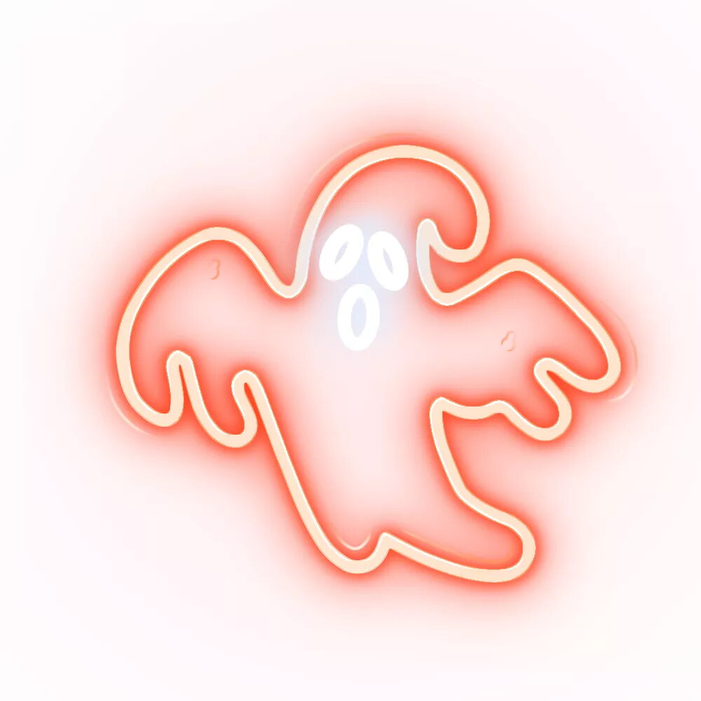 Neolia Neon LED Scary Ghost NNE15