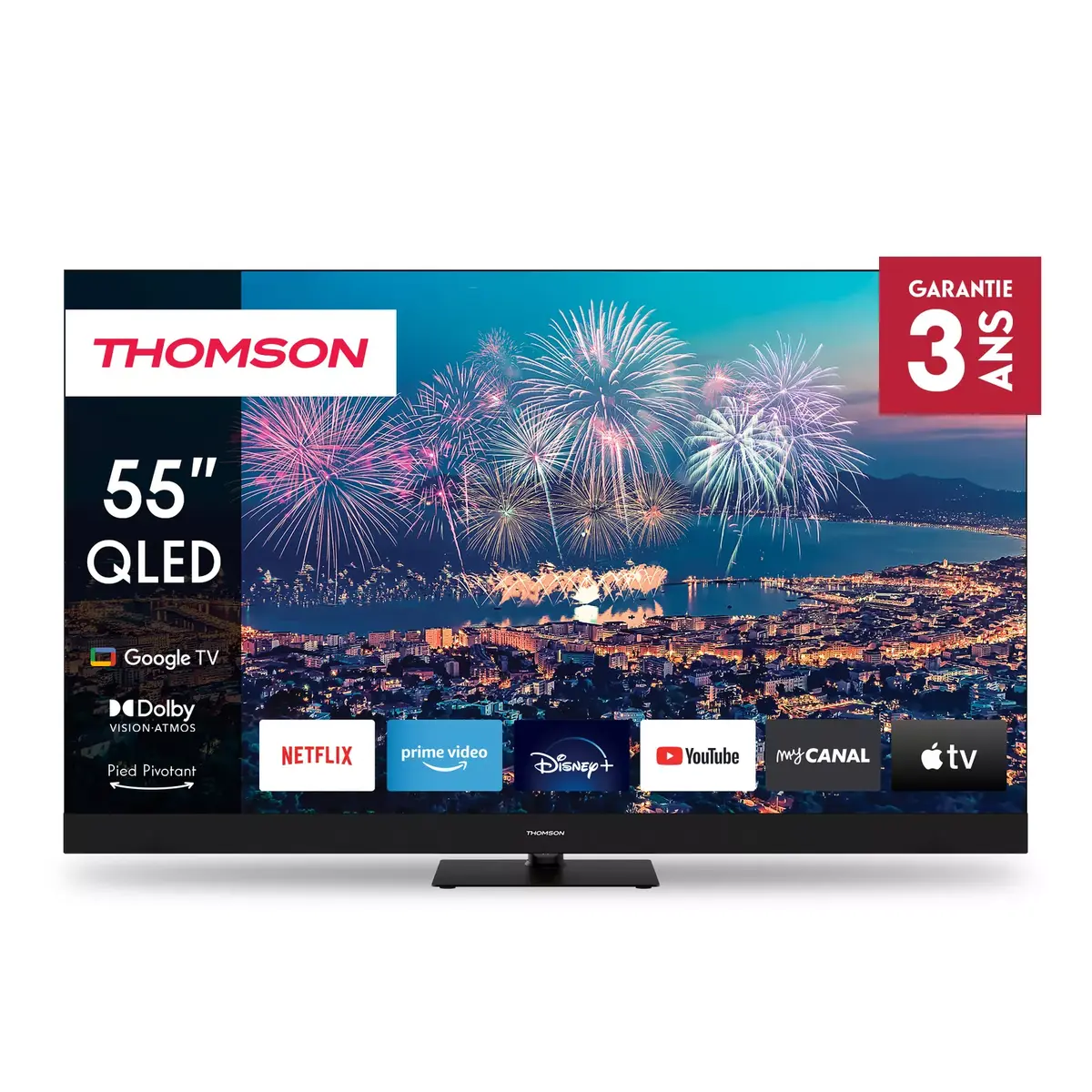 Thomson Q70 Series 55QG6C14 55" QLED 4K ТВ Photo 6