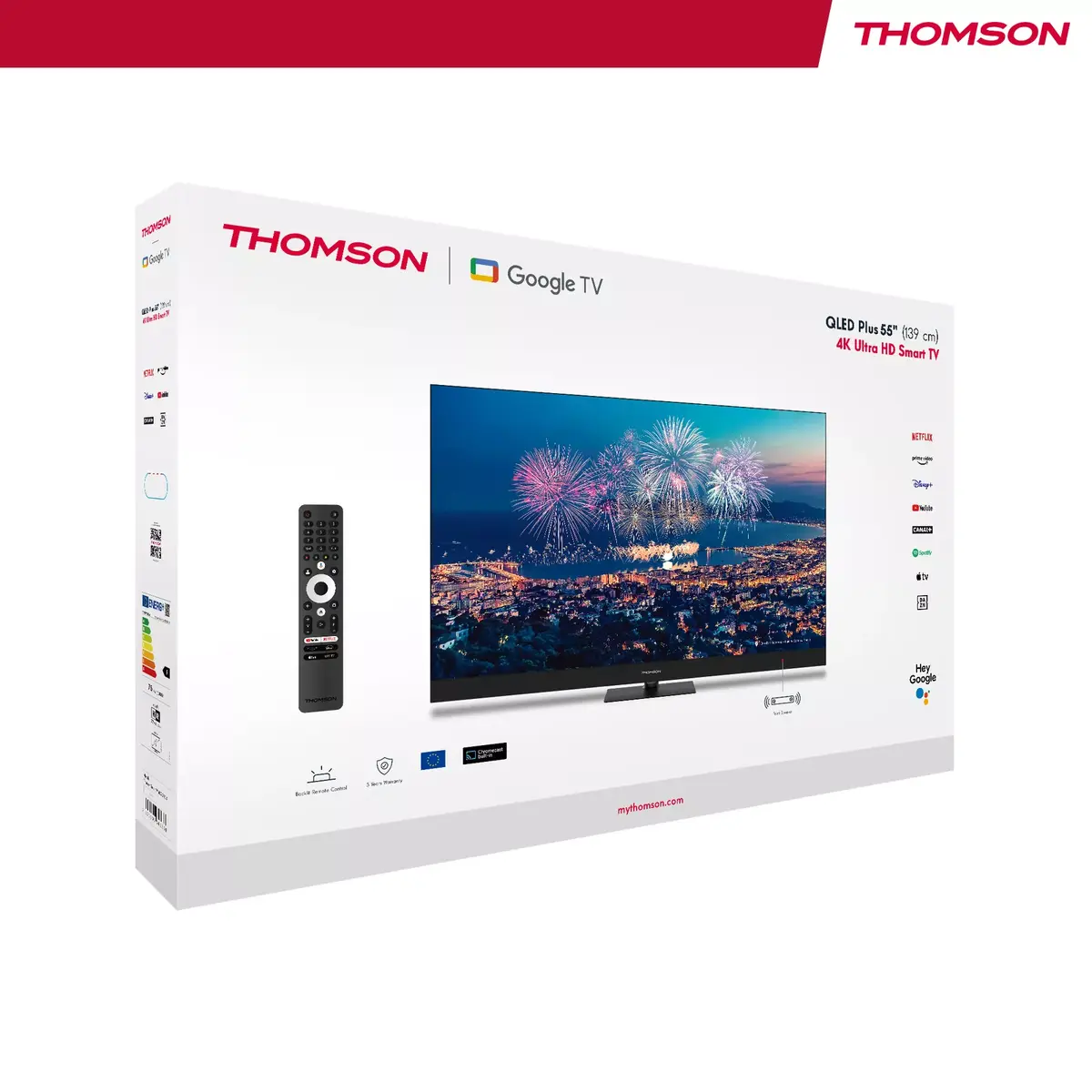 Thomson Q70 Series 55QG6C14 55" QLED 4K ТВ Photo 7