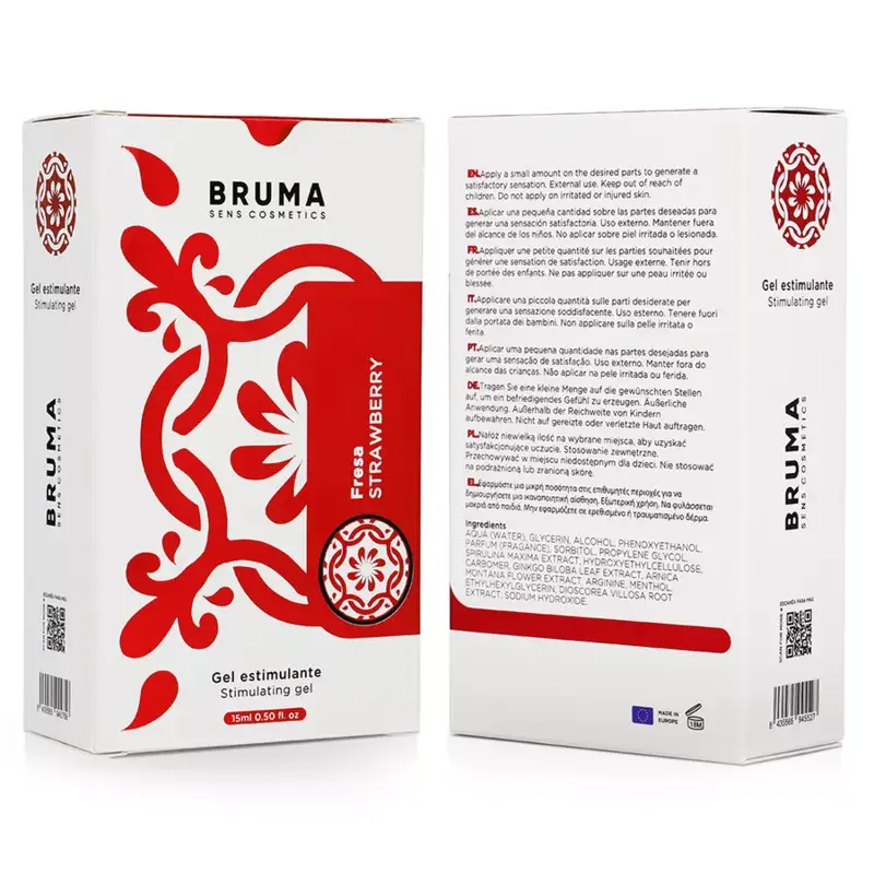 Masāžas eļļa BRUMA zemeņu 15 ml Photo 7