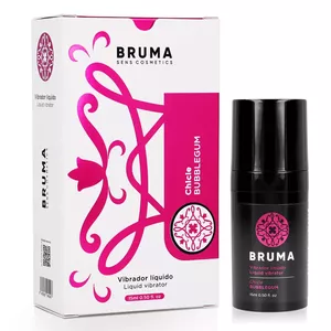 Liquid Vibrator BRUMA ULTRA Sliding Bubblegum 15 ml – personal massager lubricant