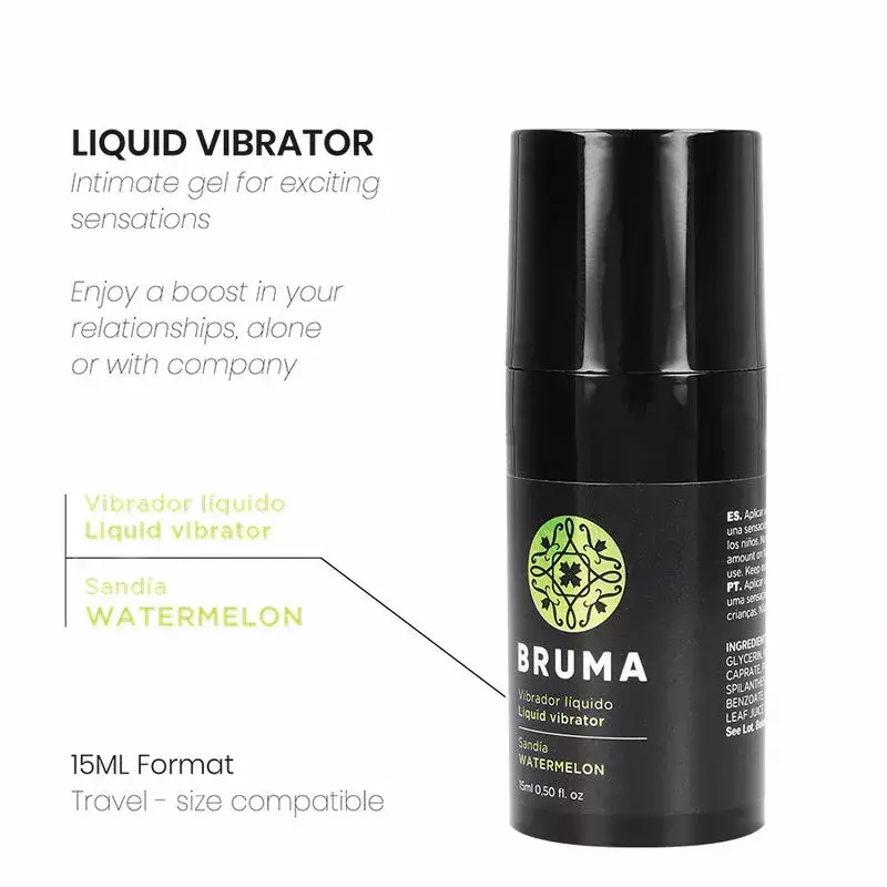 Massage oil BRUMA D-239849 Ultra Sliding Watermelon 15 ml Photo 4