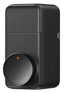 Smart door lock SwitchBot Lock Pro — key & keyless, wireless, black, AA battery powered