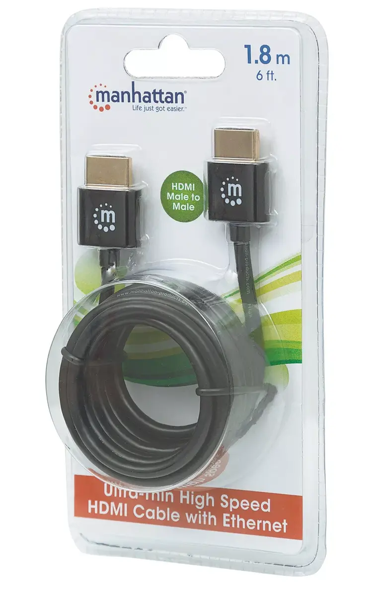 HDMI kabelis ar Ethernet Manhattan 394369 Photo 5