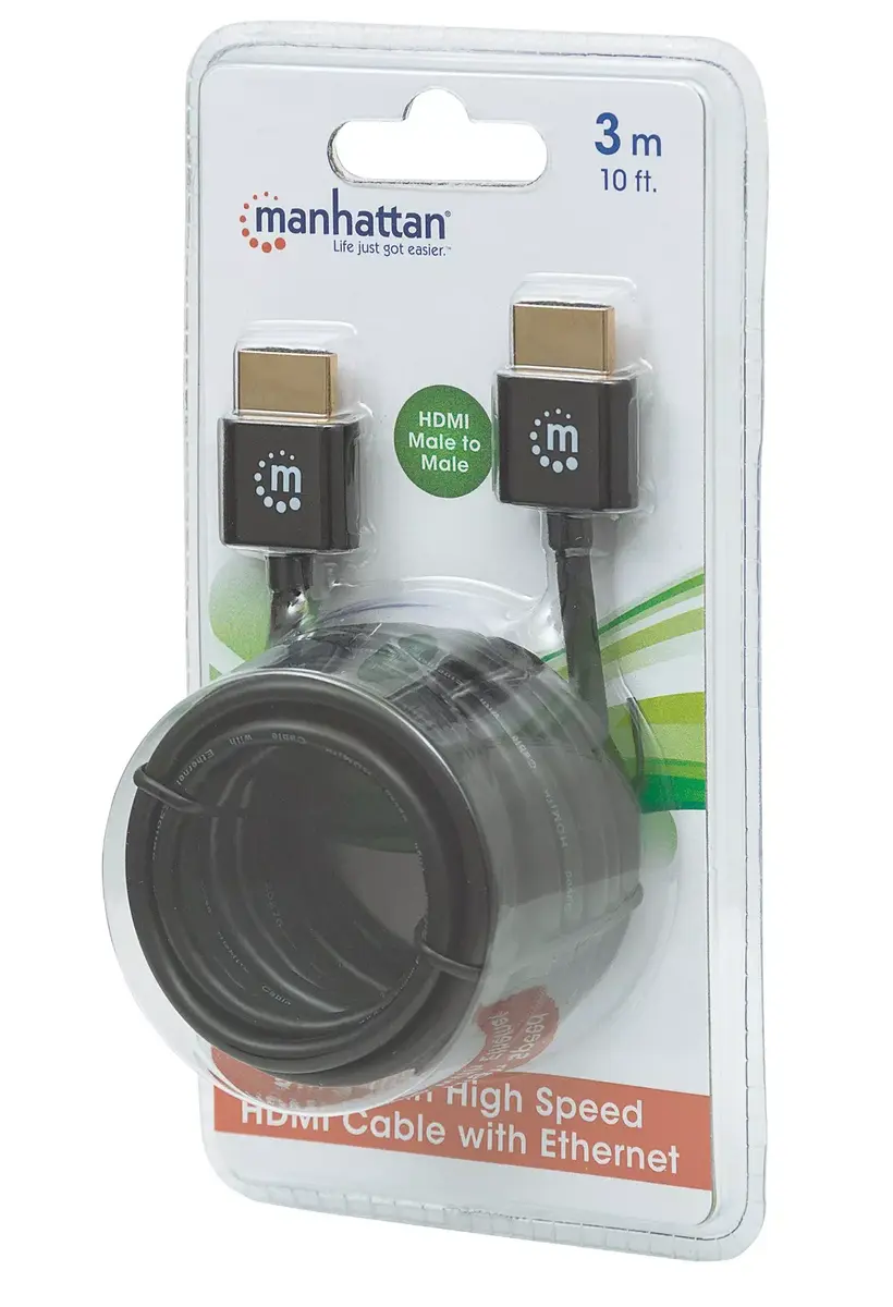 HDMI kabelis ar Ethernet Manhattan 394376 Photo 5