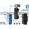Managed Switch LevelOne Hilbert 5-Port Industrial Gigabit PoE Smart Lite Switch Photo 4