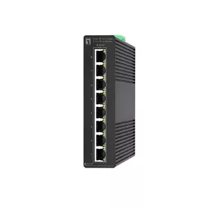 Managed Switch LevelOne Hilbert 8-Port Industrial Gigabit PoE Smart Lite Switch