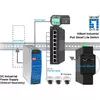 Pārvaldāms slēdzis LevelOne Hilbert 8-portu industriālais PoE Smart Lite slēdzis Photo 4