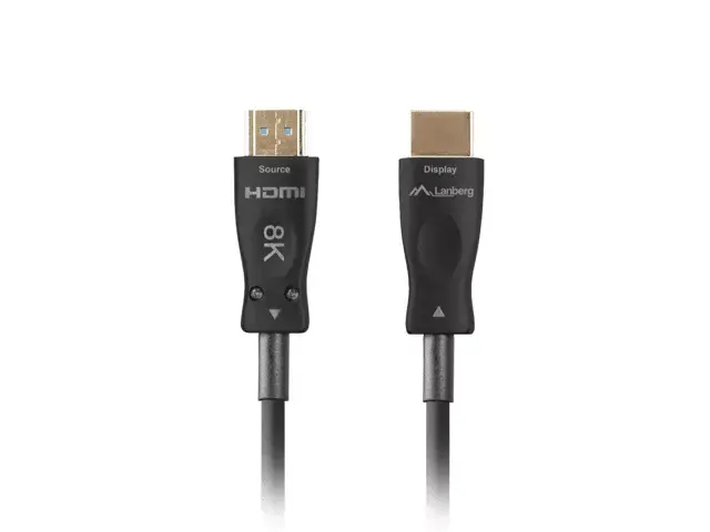 LANBERG HDMI kabelis CA-HDMI-30FB-0100-BK 10 m Photo 2