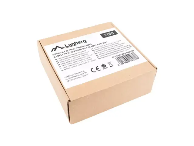 LANBERG HDMI kabelis CA-HDMI-30FB-0100-BK 10 m Photo 4