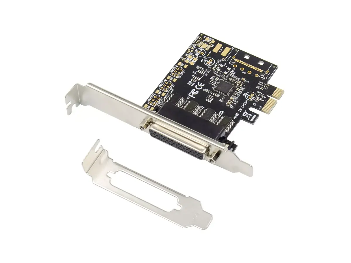 4-Port DB9 RS232 Serial PCIe Card Conceptronic EMRICK12B Photo 2
