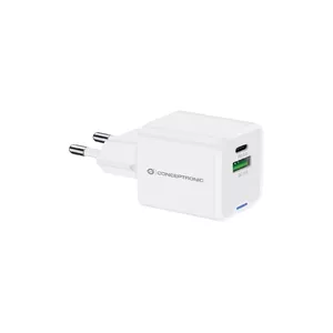 Charger Indoor Conceptronic 2-Port 20W GaN USB PD