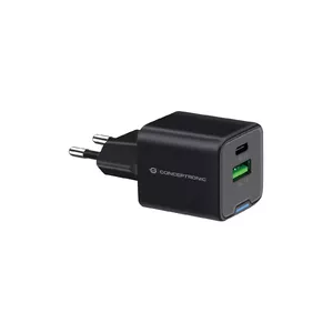 Lādētājs Conceptronic 2-Port 20W GaN USB PD ALTHEA15B