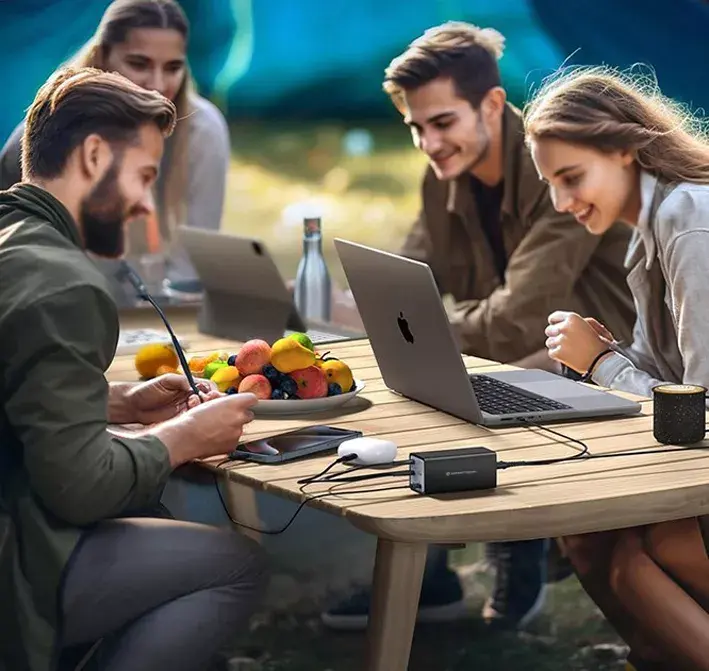 Lādētājs Conceptronic 6-Port 200W GaN USB PD Photo 5