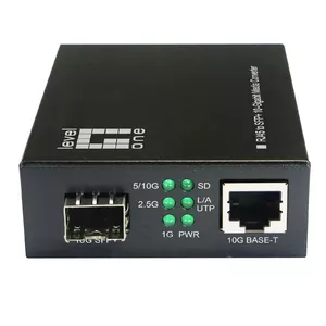 Медиа-конвертер LevelOne RJ45 в SFP+ 10-Гигабитный