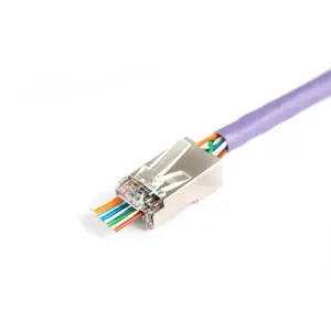 Разъем сетевой Digitus X-ML-5F-EZ RJ45 100 шт Серый