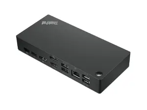 Lenovo ThinkPad Universal USB-C Docking Station wired USB 3.2 Gen 1 Type-C 4K Ultra HD Black 135W