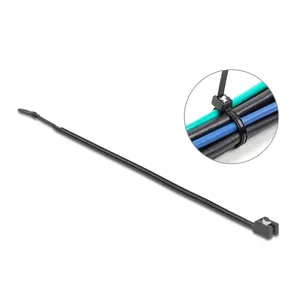 Cable Tie DeLOCK 200x4.8mm 50pcs Black