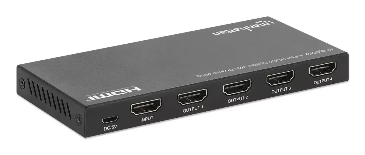 HDMI Splitter Manhattan 4-Port 4K@60Hz Photo 4