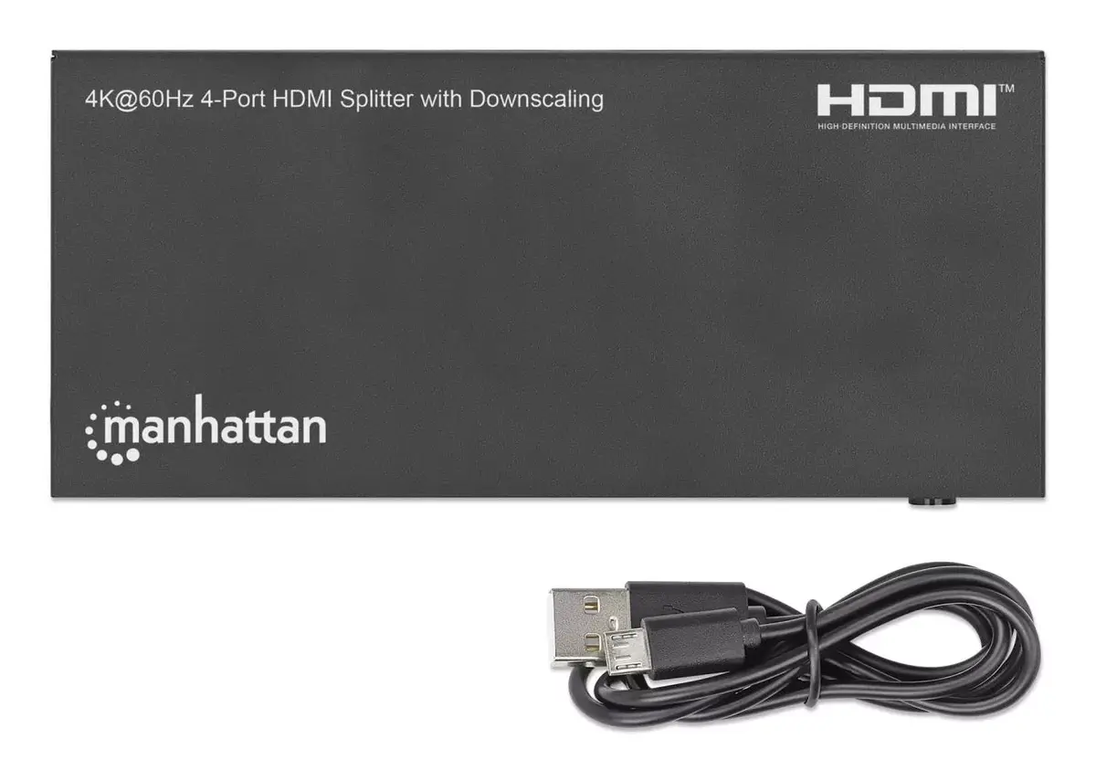 HDMI Splitter Manhattan 4-Port 4K@60Hz Photo 6