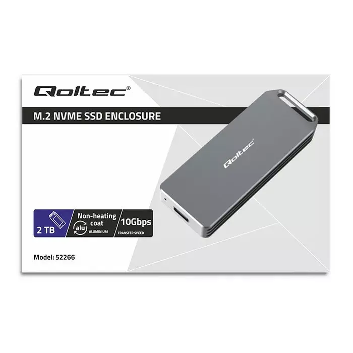 M.2 NVMe korpuss QOLTEC 52266 Photo 10