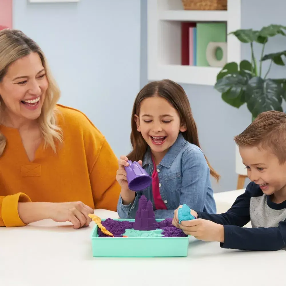 Spin Master Kinetic Sand Sandbox Set Photo 7