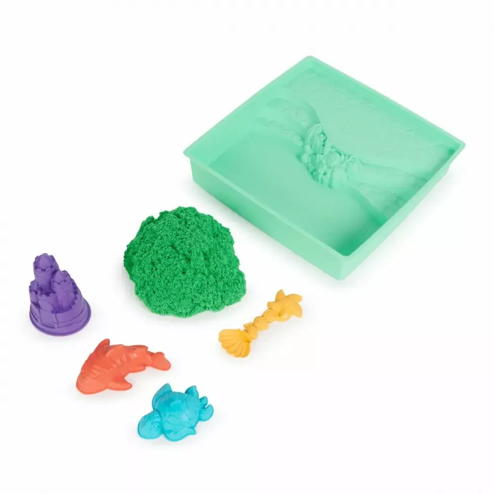 Кинетический песок Spinmaster 6067479 — 1 lb зелёный Photo 2