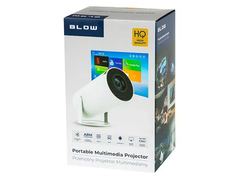 Портативный проектор BLOW 79-700# AndroidTV FullHD Photo 5