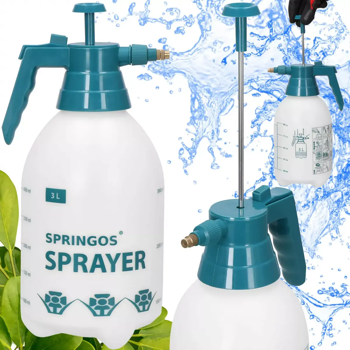 Garden sprayer Springos GA0058 3L manual Photo 4