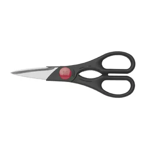 Virtuves šķēres ZWILLING TWIN 200 mm, nerūsējošā tērauda asmeņi, melnas, universālas