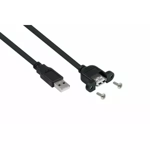 USB cable Kabelmeister UK20P-AEA-020S 2 m USB A Black