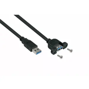 USB cable Kabelmeister UK30P-AEA-010S 1m USB 3.2 Gen 1 Black