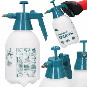 Garden sprayer Springos GA0057, handheld pump sprayer, 2 L capacity