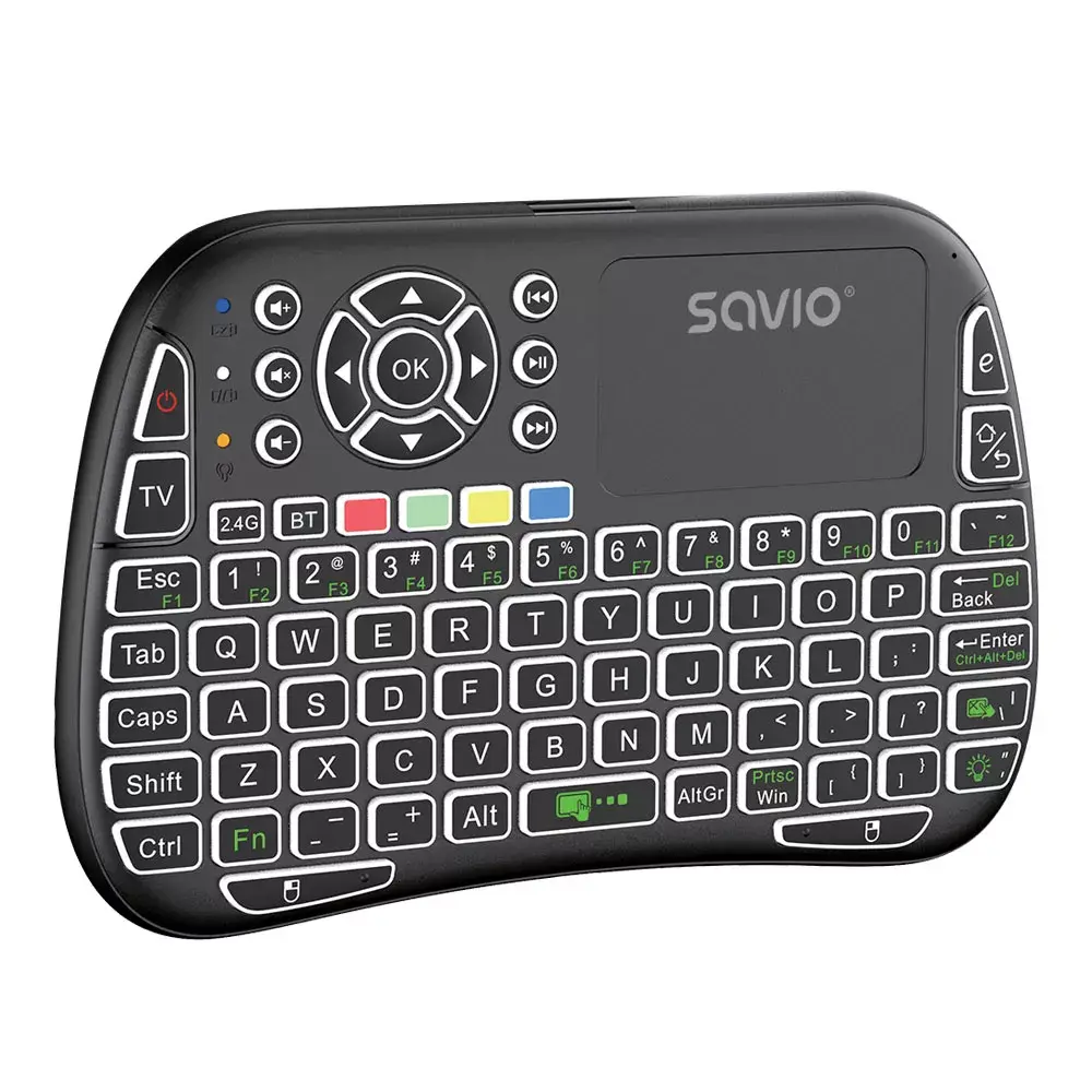 SAVIO KW-04 mobilā tastatūra — QWERTY US, USB‑C Photo 3