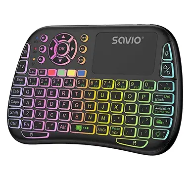 SAVIO KW-04 mobilā tastatūra — QWERTY US, USB‑C Photo 7