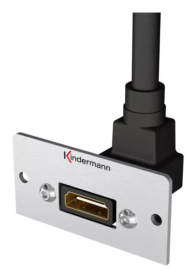 HDMI kontaktligzda Kindermann 90° Photo 2