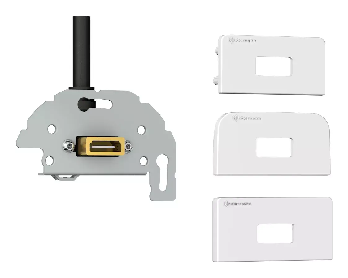Socket outlet HDMI Kindermann 7456000582 Photo 2