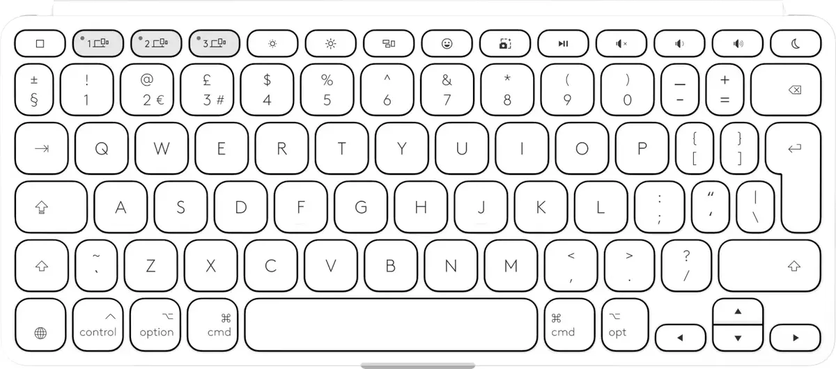 Logitech Keys-To-Go 2 Tastatūra Photo 2