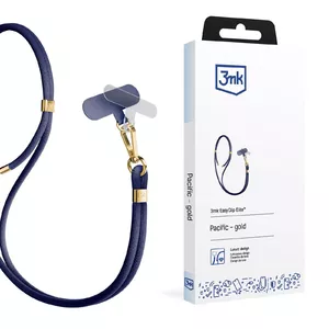 3MK EasyClip Elite strap Mobile phone Nylon Zinc Blue Gold