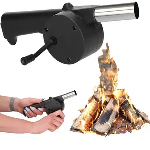 Portable grill blower Springos BQ0027 – lightweight hand-held charcoal starter