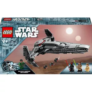 LEGO Star Wars set 75383 Darth Maul's Sith Infiltrator — Star Wars, 2 minifigures, 2 blasters, 200×70×270 mm