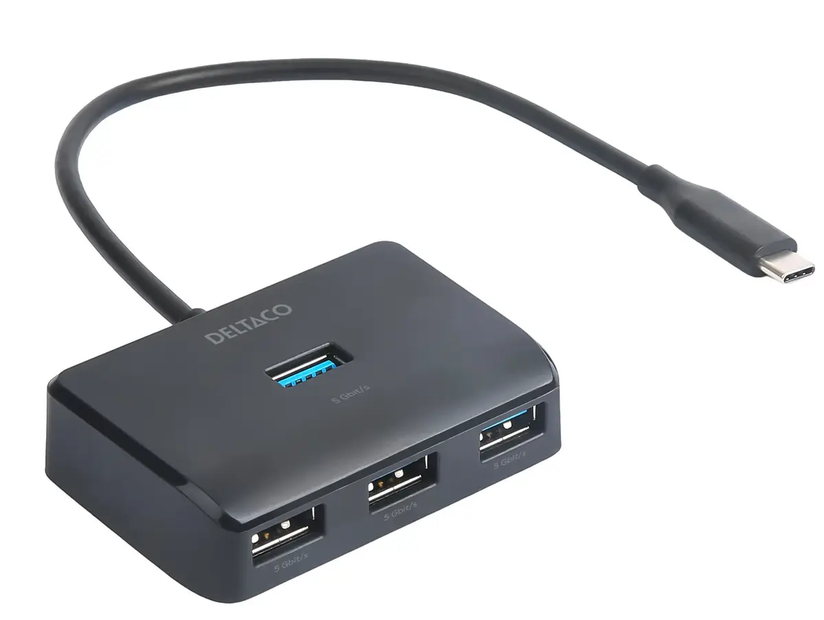 USB хаб Deltaco USBC-HUB203 Photo 3