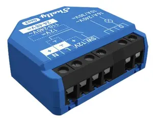 Viedais slēdzis Shelly 1 Gen3 1P Bezvadu 240V 1.2W