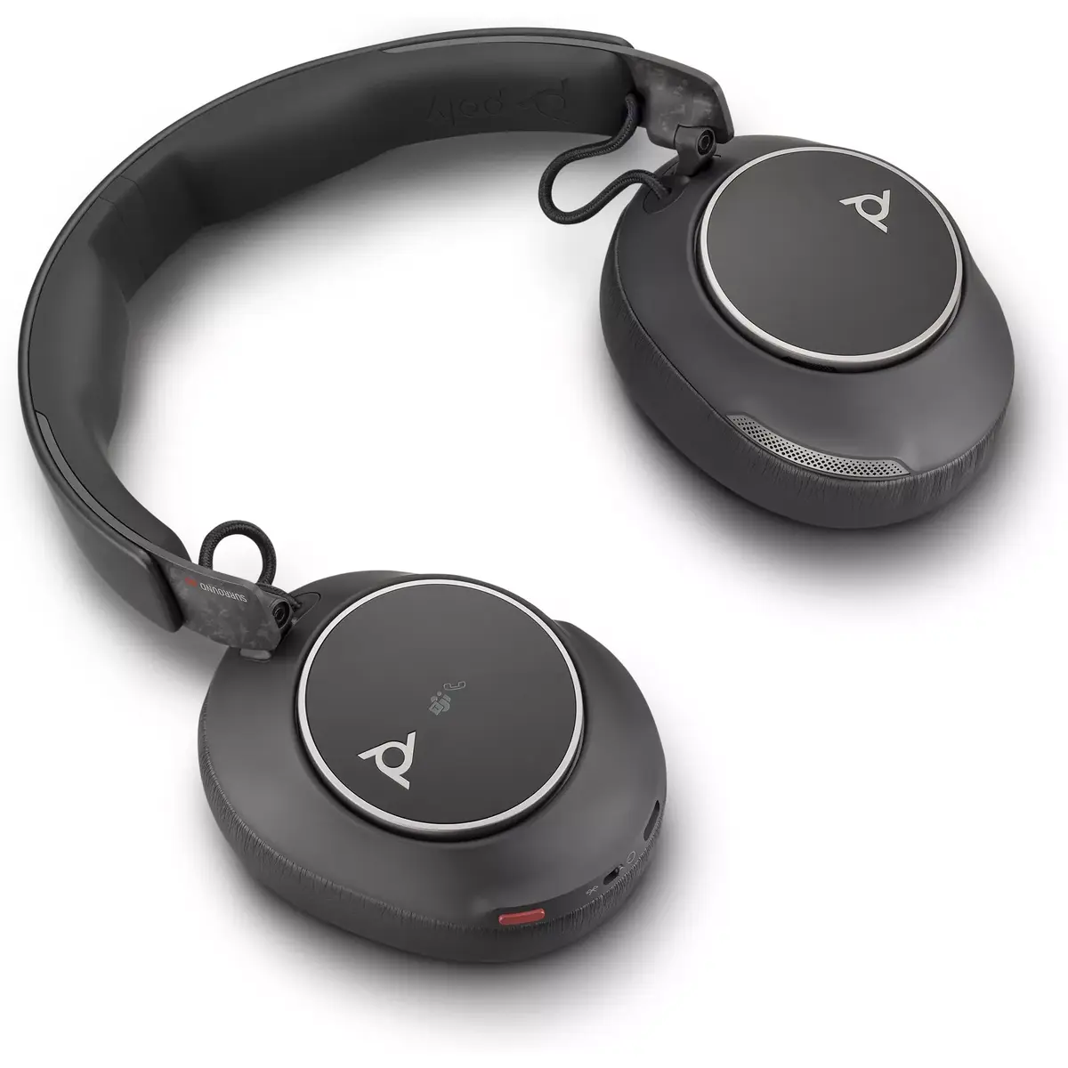 HP POLY Voyager Surround 80 UC Bluetooth USB-C austiņas Photo 3