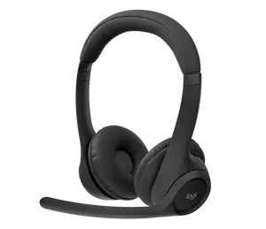 Logitech Zone 305 Wireless Bluetooth Headset Binaural Supraaural Boom Microphone Black