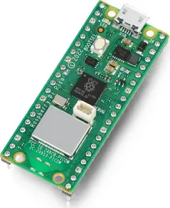 Raspberry Pi Pico WH с модулем беспроводной связи и припаянными разъёмами SC0919
