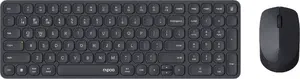Wireless mouse RAPOO 9310M multi-mode — black