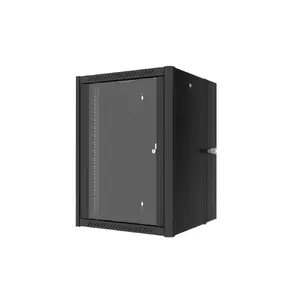 Sienas montāžas skapis Lanview RWP16U45BL-D 16U IP20 Melns