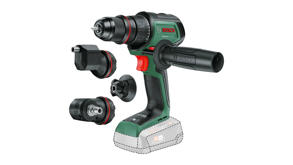 Akumulatora urbjmašīna-skrūvgriezis Bosch AdvancedDrill 18V-80 QuickSnap